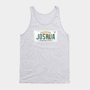 Joshua License Plate - FL Tank Top